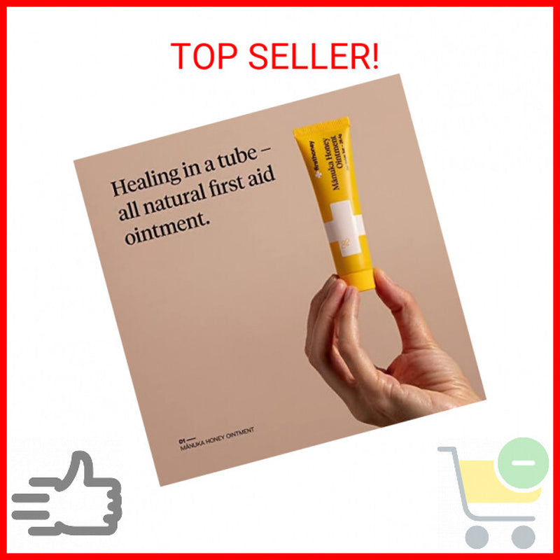 First Honey Wound Healing Ointment (1 oz / 28.4 g) | 100% Active Leptospermum